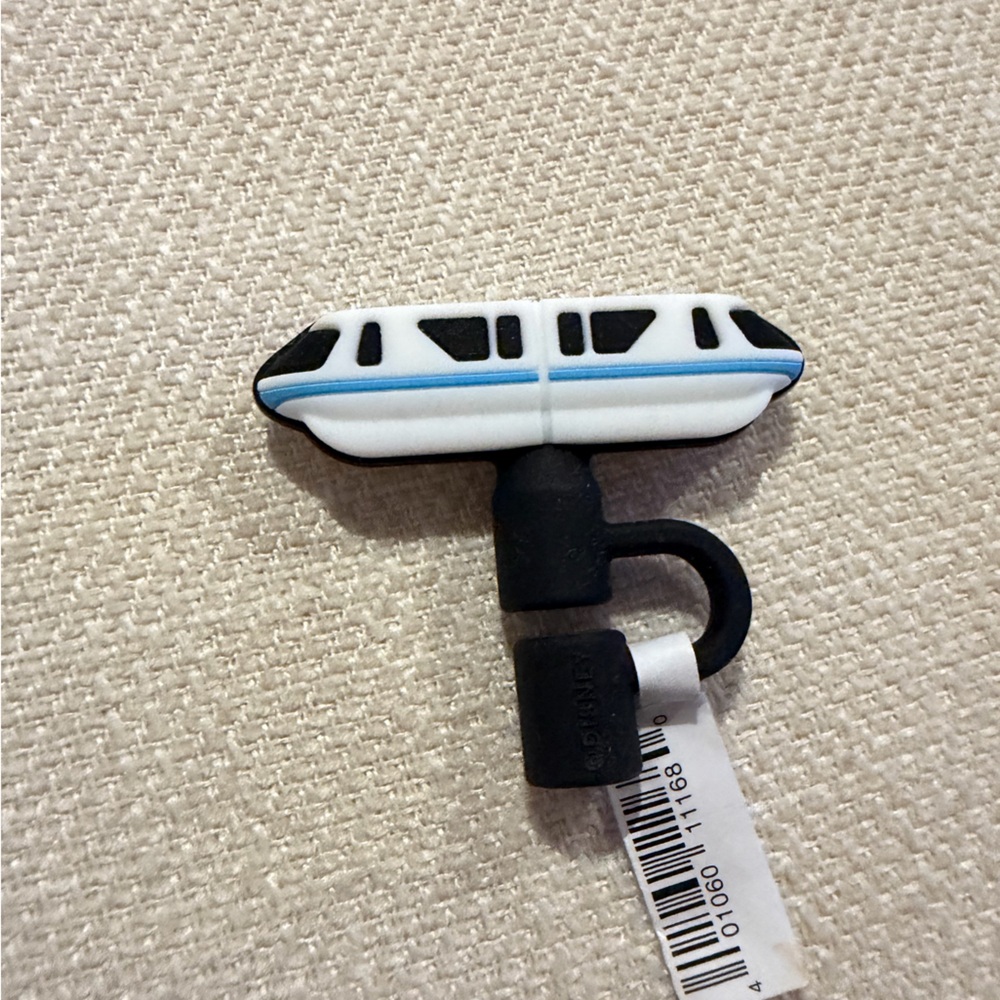 Disney parks monorail straw topper
